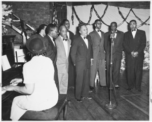 In 1950, the Wheatley Aires performed at the Wheatley House, which had become a recreational, educational and cultural gathering place for the African-American community in the Twin Cities. Photos courtesy of the Minnesota Historical Society
