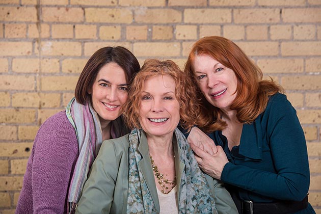 Alison Edwards, Shelli Place and Elena Giannetti (left to right), the founders of PRIME Productions, share a combined 110-plus years of experience in stage, film and television.