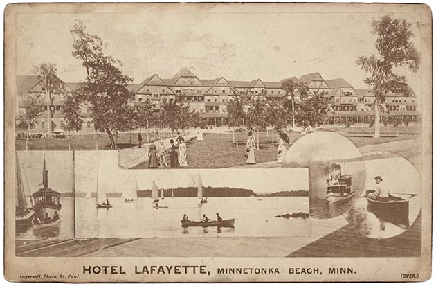 Hotel Lafayette. Photo courtesy of the Minnesota Historical Society