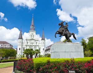 Jackson Square in New Orlean