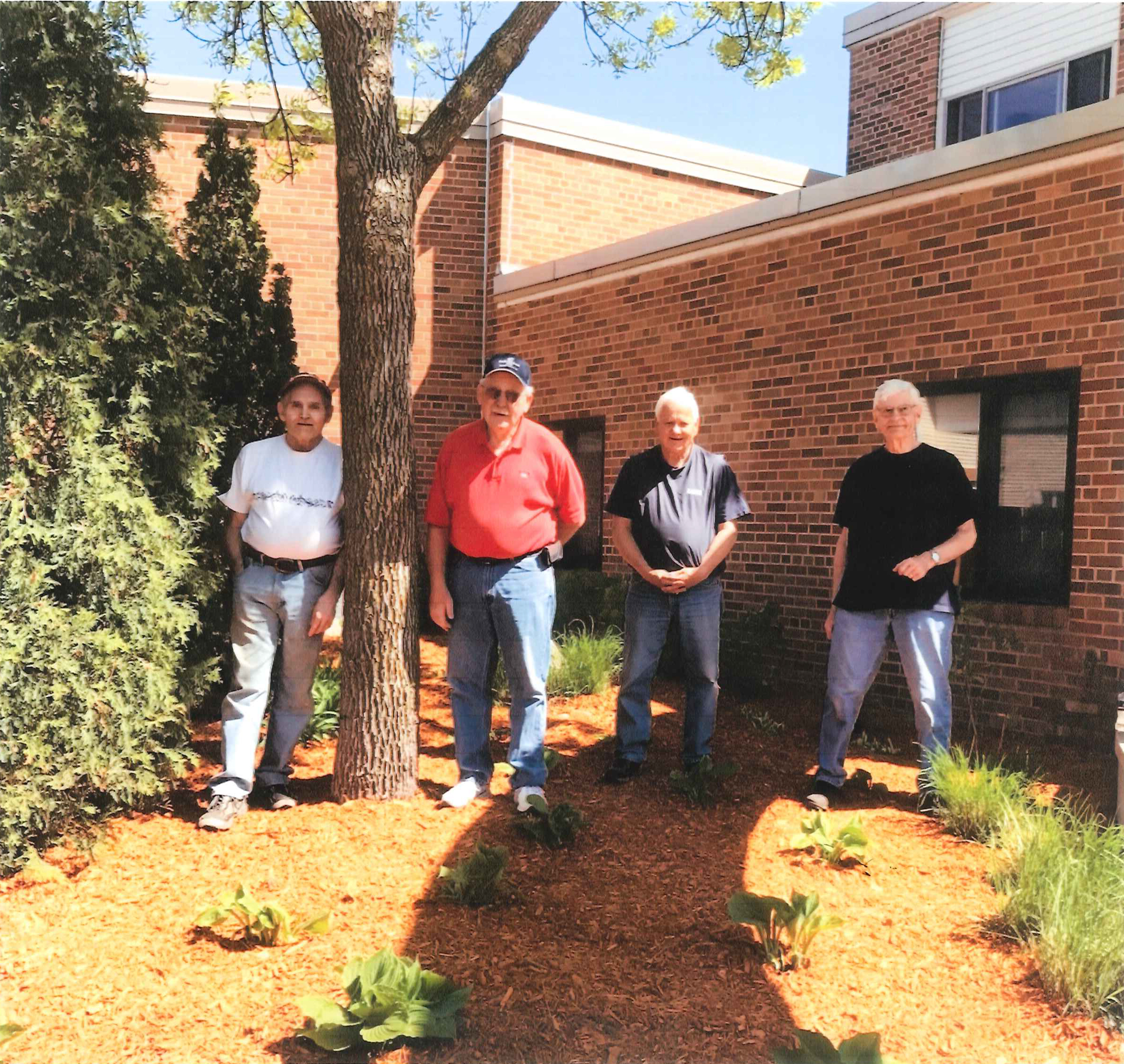 Members of Hopkins Area Men's Shed