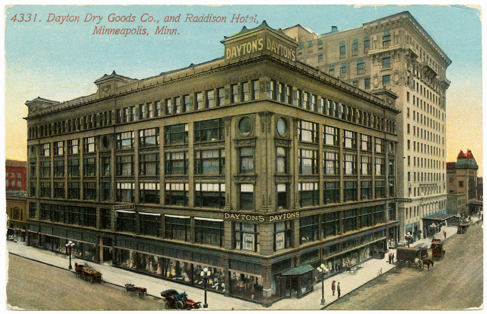 Dayton Dry Goods Co Postcard