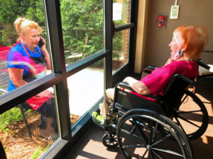Catholic Elder Care Window visit