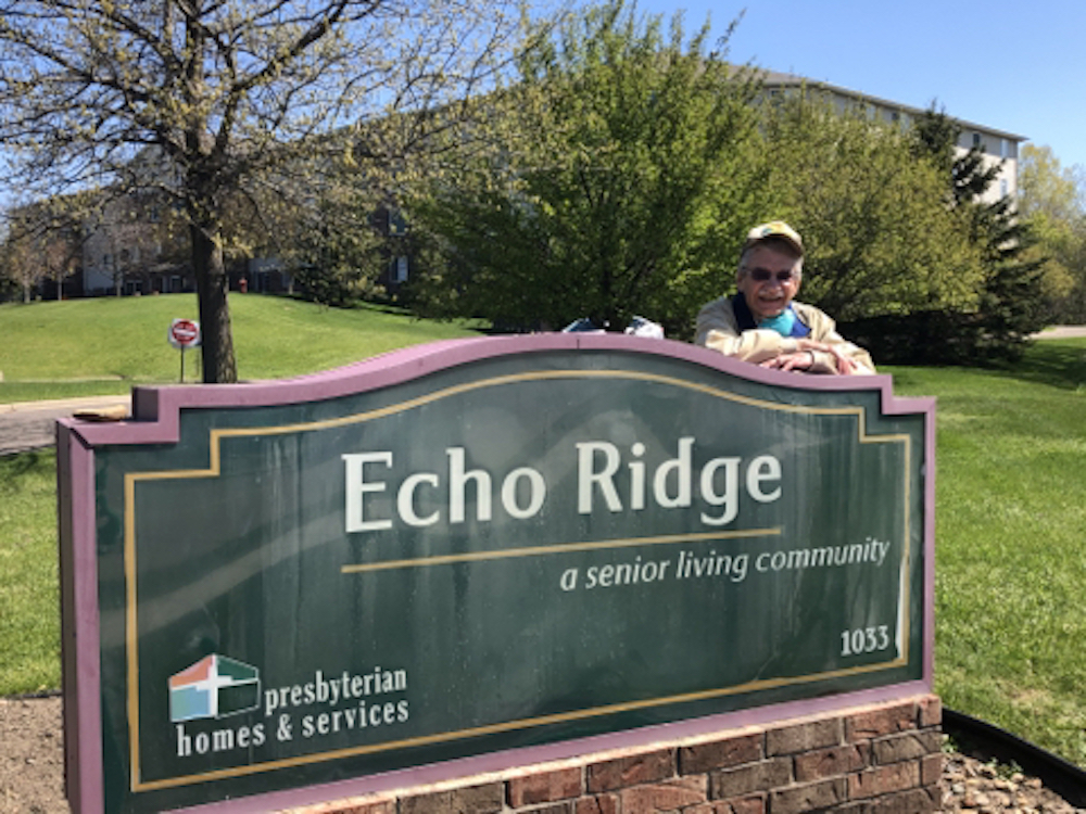 Echo Ridge sign